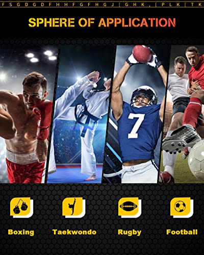 Mens Groin Protector, Protective Cup, Boxing Abdominal Groin Guard, MMA Protective Cup, Kickboxing Cup, Muay Thai Cup Protector(30 in - 42 in)