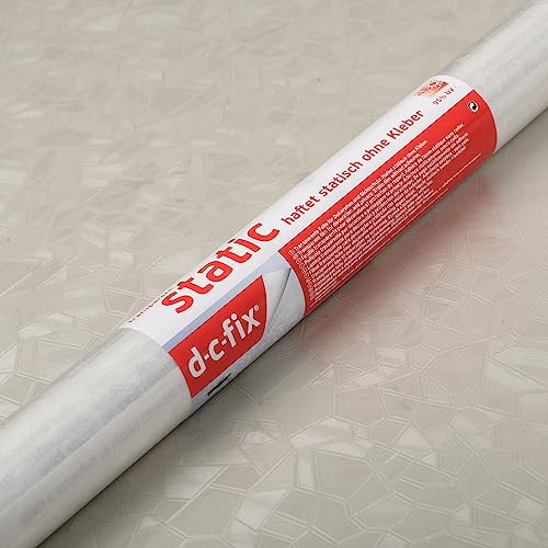 d-c-fix 346-0166 Self-Adhesive Privacy Glass Window Film, Splinter, 17" x 78" Roll - color: Splinter, size: 17" x 78" Roll