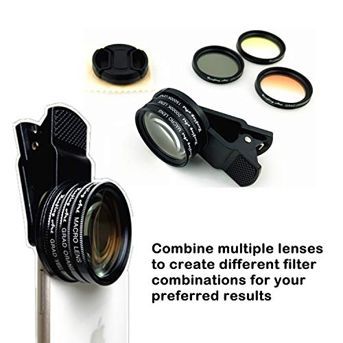 Coral View Lens Professional Photography 10 in 1 Kit 2inch Large Reef Lenses
