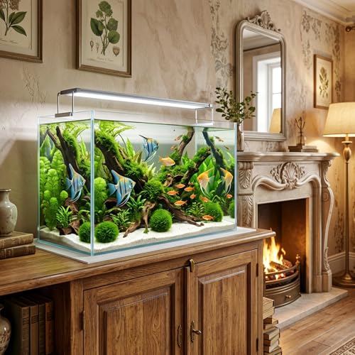 12 x 24 Inch Fish Tank Pad, 6mm Aquarium Leveling Mat, White | Water-Resistant Surface, Easy to Cut, Helps Cushion the Tank Base, Suitable for Aquariums and Terrariums - color: White, size: 12 x 24in