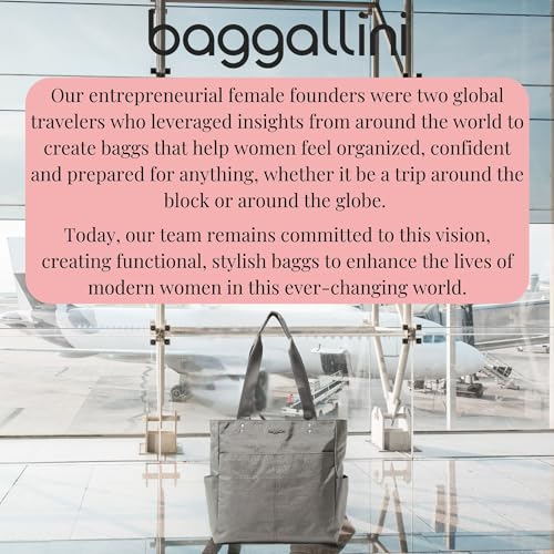Baggallini Women's Carryall Daily Tote - color: Sterling Shimmer