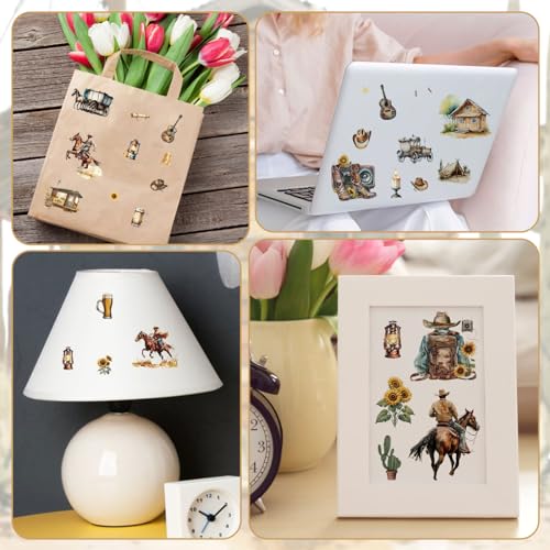 WANDIC 10 Sheets Rub On Transfer Sticker, Retro Shepherd Carriage Pattern Stickers Waterproof Transfer Decals for DIY Scrapbooking Photo Albums Furniture,11.8 * 3.9in - color: Retro Shepherd Carriage