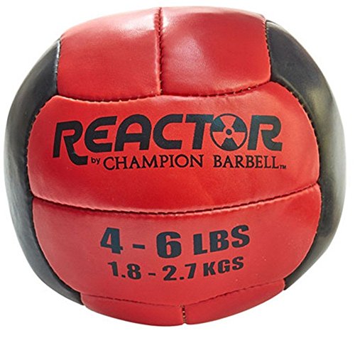 BSN Sports Medicine Ball - color: 레드, size: 4 -6 lb