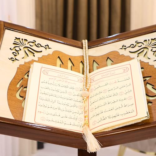 IEF Personalized Yaseen Dua Book Prayer Beads Islamic Gift Set, Ramadan Eid Wedding Birthday Anniversary Mother's Day Father's Day Gifts, Party Favors for Guests in Bulk - color: Style-2