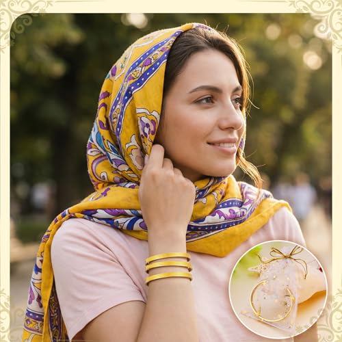 Zcargel Eid Ayatul Kursi Bracelets Arabic Islamic Bracelet Cuff bracelets for women Men Islam Eid Ramadan New Year Gifts - color: 16 pcs