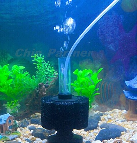 Bio Sponge Filter Air Pump Driven Breeding Fry Betta Shrimp Nano Fish Tank Aquarium (Small) - size: Small