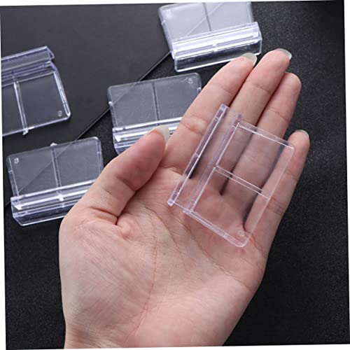 balacoo 10pcs Plastic Aquarium Supports Fish Tank Cover Bracket Home Aquarium Decor