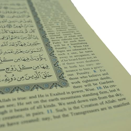 Modefa Prayer Rug Islamic Gift Set - Holy Quran in Arabic - Velvet Box with Quran and Tesbih (Pink) - color: Pink