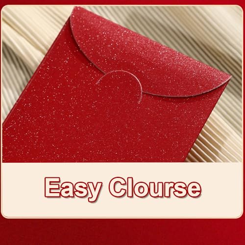 Chinese New Year Red Envelopes, 6 Pack Traditional Lunar New Year Money Packets, Hongbao for Spring Festival and Lantern Festival (Panda 1)