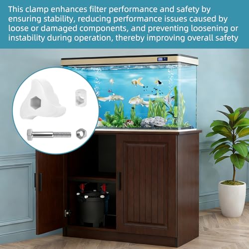 A20215 Canister Filter Lid Fastener for Fluval FX2 FX4 FX5 FX6 Lock Nut, 2 Pcs