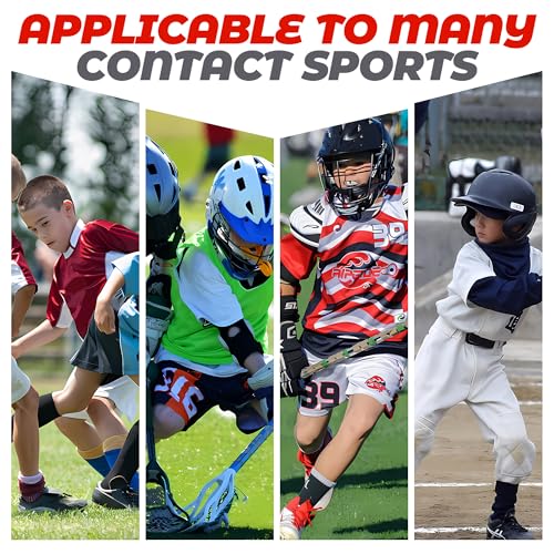 2-Pack Boys Cup Underwear Youth Boxer Briefs with 1 Protective Athletic Cup for Baseball, Football, Lacrosse - color: White 3, size: X-Small