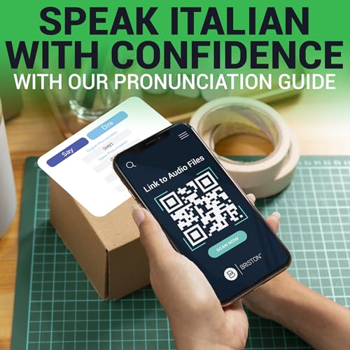 Italian Vocabulary Flash Cards – 300 Words, Pictures & Pronunciation