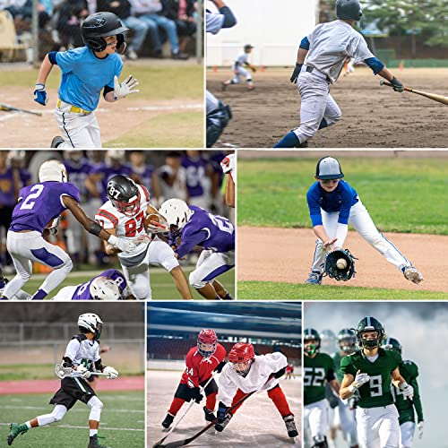 Youper 2 Pack Youth Brief with Soft Protective Athletic Cup, Youth Compression Underwear for Baseball & Football - color: Dark Grey & Camo, size: Large