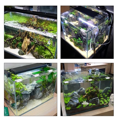 6Pcs Aquarium Lid Clips 5mm Rimless Aquarium Glass Top Clips | Acrylic Clear Tank Lid Support Holder Clips for Rimless Aquariums