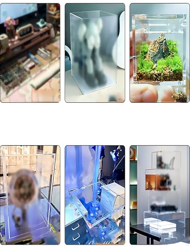 Fish Tank Storage Box Drawer Tray Photography Props Shooting Sink Acrylic Box Transparent Display Box(15x10x5cm) - size: 15x10x5cm