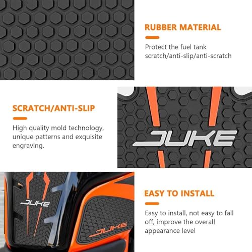 for Duke 390 Duke 250 Duke 390 250 2018-2026 2022 2021 Motorcycle Accessories Fuel Tank Protective Sticker Knee Anti-Slip Sticker Fuel Tank Traction Pad Side Air Cushion Knee Pad