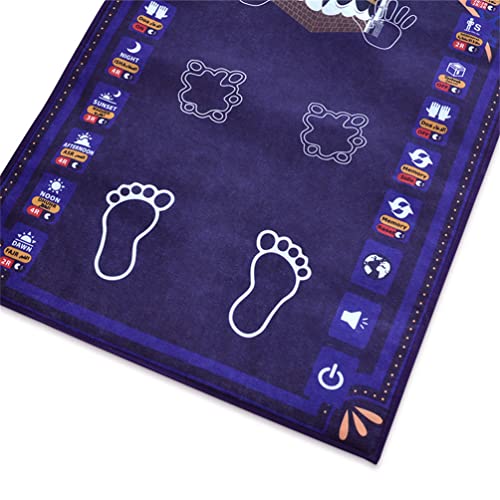 Adult Educational Interactive Prayer Mat-Islamic Gifts Muslim Purple - style: Purple-MMM