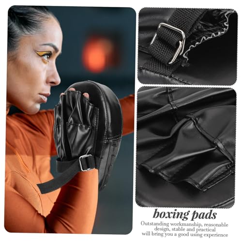 2pcs Boxing Hand Pads for Martial Arts Training Kick Pads for Taekwondo Thai MMA and Sparring High-Density Strike Shields for Men and Women