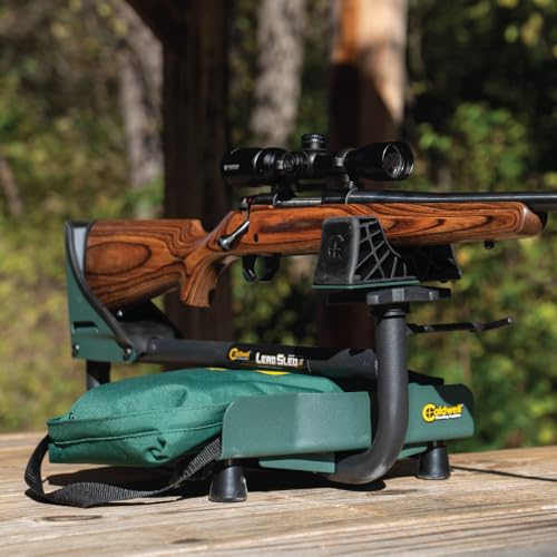 Caldwell Lead Sled 3 Adjustable Ambidextrous Recoil Reducing Rifle Shooting Rest for Sighting in and Shooting Stability - style: 3