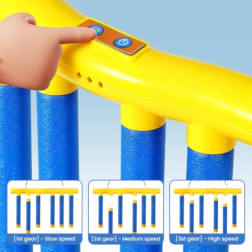 Reflective Drop Stick Challenge Game Set, 2026 Upgrade Hand Eye Coordination Training Catching Sticks Game Reaction Training, 3 Adjustable Speed Modes Catching Sticks Games - color: Blue