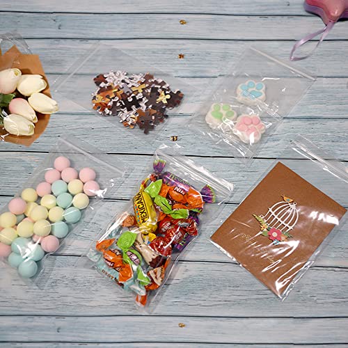 iMailer - 100 Count - 4" x 6" Small Plastic Bags- Reclosable Zip Bags 2 Mil with Lock Seal Zipper for Treats, Snack, Photo, Jewelry, Party Favors, Party Favors - size: 4" x 6"