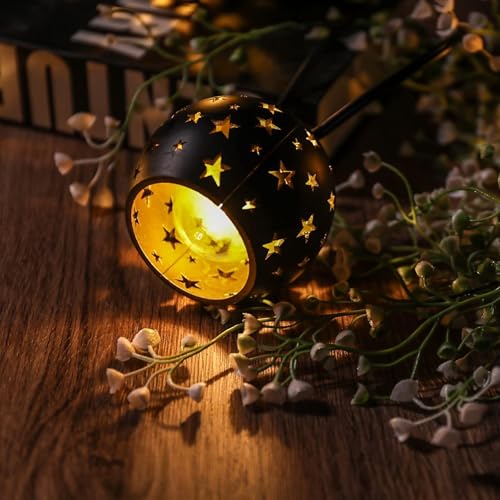 Vigdur Lantern String Lights, 10 G40 Bulbs Star String Lights, 11FT - color: Star Lantern