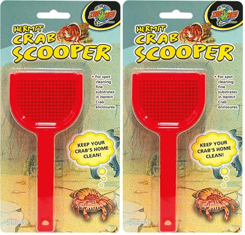 Zoo Med Laboratories SZMHC20 Hermit Crab Scooper (Pack of 2) - size: Single Pack (Pack of 2)