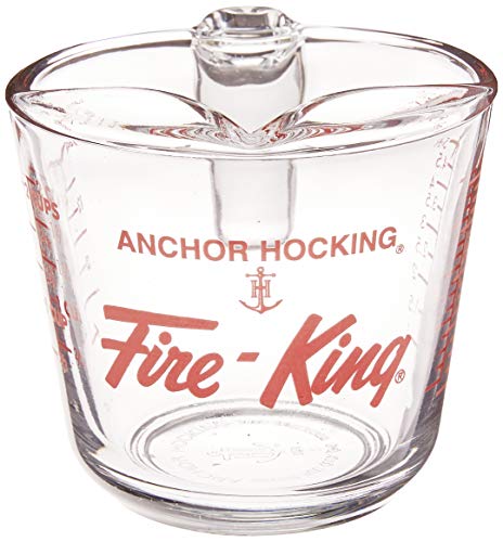 Anchor Hocking Fire-king 16 Oz Glass Measuring Cup - size: 2-Cup
