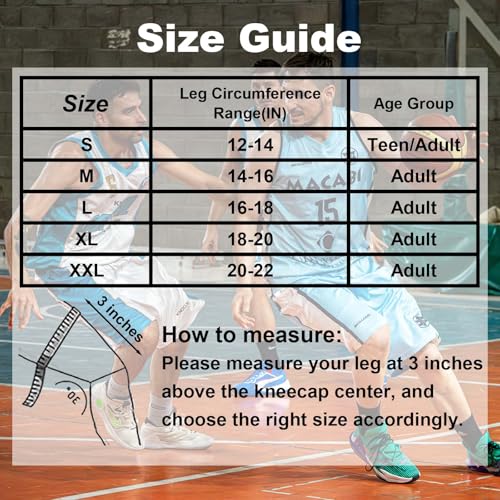 Wrestling Knee Pads for Youth Adult, Sports Knee Pad for Skating Riding Running Boys, Safety Volleyball Knee Compression Sleeve for Dancing Biking Cycling Girls, Lightweight & Protective Gifts, Black S (Teens) - size: Small