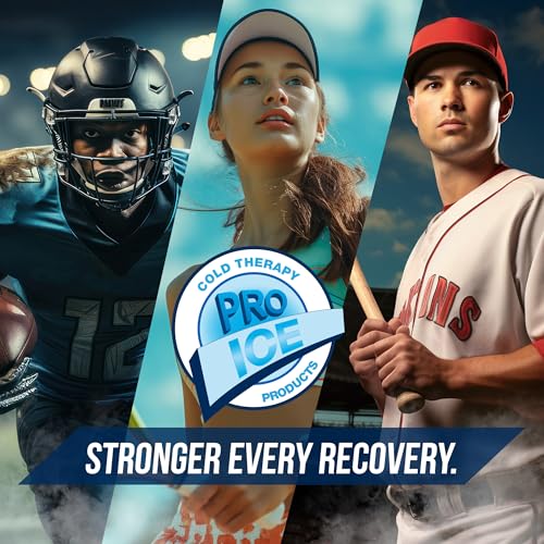 Pro Ice Premium XL Size Ice Cold Therapy Wrap for Shoulder, Elbow and Arms - Ice Pack for Rotator Cuff Relief- Adult Pain Joint Support for Left & Right Arms - PI 240