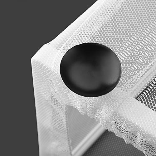 Fish Breeding Incubator, Fish Tank Breeder Net Multifunctional Isolation Mesh Box Fish Breeding Net Aquarium Fish Tank Incubator Breeder with Suction Cup for Fish Tank Breeder Box