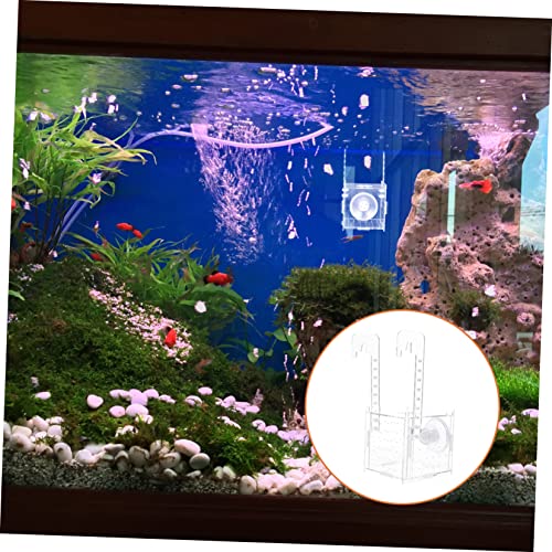 COLLBATH Hanging Isolation Box for Fish Transparent Breeding Separator Upper Cover for Aquarium Use Safe and Practical Fish Hatchery Accessory