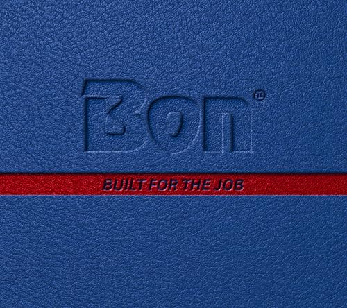 Bon Heavy Duty Rubber Pail 12 Qt – Durable Chemical Resistant 12 in. x 10 in. Molded Pail for Jobsite and Utility Use