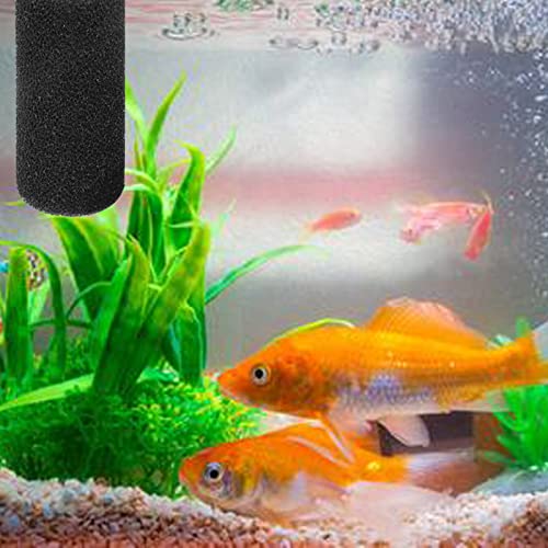 6 Pack 5.9″ x 2.6 Inch Aquarium Pre-Filter Sponges Foam Filter | Cartridges with 0.8" Inner Hole - size: 6 PCS