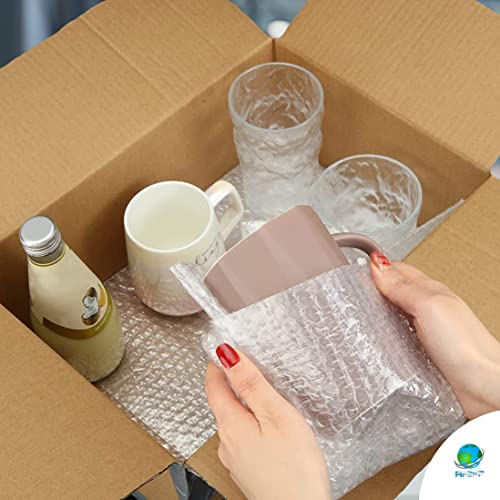 Shipping Bubble Bag, 12 x 15.5 Inches. 300 Pack Clear Bags for Packaging. Self Seal Bubble Pouches for Packing. Waterproof Polyethylene Storage Moving Bags. Packing Materials for Fragile Items - size: 12" x 15.5" / 300 Pack