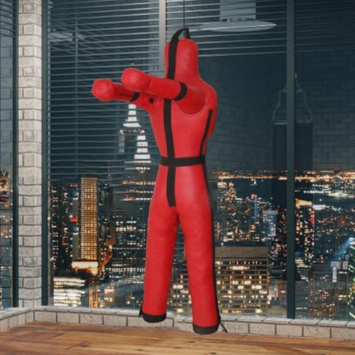 MMA Grappling Dummy Practice Dummy Unfilled Jiu Jitsu Punching Bag for Adults Throwing Boxing Bag for Brazilian Jiu Jitsu MMA