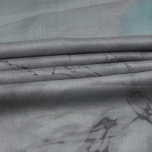 ZGMYC Watercolour Floral Printed Hijab Scarf for Women Soft Modal Cotton Instant Hijab Head Wraps Shawls Long Scarves - color: Color 27