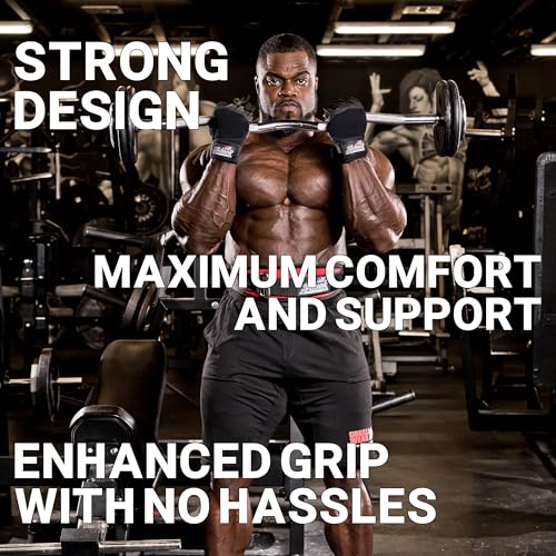 Schiek Sports 540 Platinum Lifting Gloves - Weightlifting Gloves with Wrist Wrap Support for Gym Workouts - size: Small