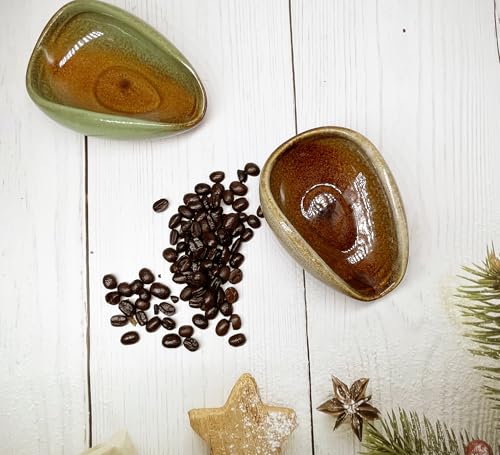 Coffee Bean Dosing Cup, Ceramic Dosing Dish for Coffee Beans, Coffee Bar Accessories