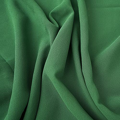 YOUR SMILE for Women Lightweight Breathable Solid Color Soft Chiffon Long Fashion Scarves Sun-proof Shawls Wrap - color: Green