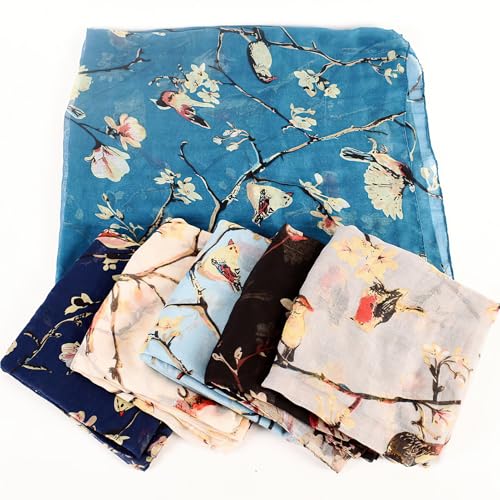 vimate 여성용 경량 면 스카프 패션 헤드 커버 히잡 보일 스카프 숄 랩 - color: K3#.style 01-다크 블루