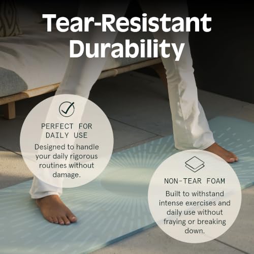 Retrospec Solana Yoga Mat Thick 1/2in Non-Slip Workout Mat with Nylon Strap - 72x24in Exercise Mat for Pilates, Stretching & Fitness - BPA Free, Easy Clean - color: Violet Haze