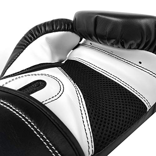 RIVAL Boxing RB2 2.0 Super Bag Gloves, Hook and Loop Closure - High-Density, Multi-Layered Padding, and Breathable Mesh Palm - color: Black, size: Small