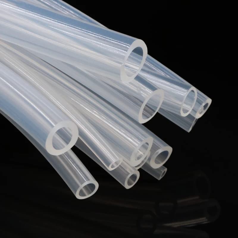 Silicone Tubing 5/16” ID, Food Grade 5/16" ID x 7/16" OD 16 Feet Length Pure Silicone Hose Tube for Home Brewing, Beer Line, Kegerator, Wine Making - size: 5/16" ID x 7/16" OD, style: 16 Feet