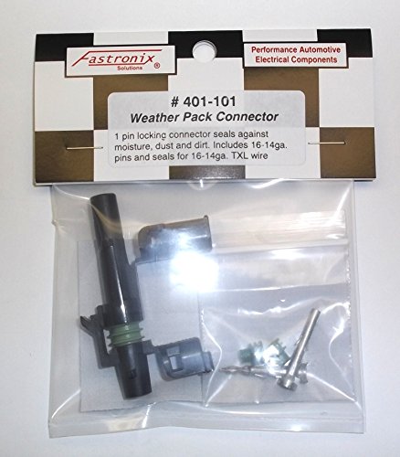 Fastronix 1 Pin Weather Pack Connector Kit - size: 1-Pin