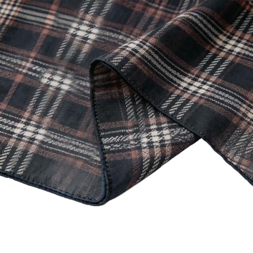 Hijab Scarf for Women Fashion Printed Modal Hijab Head Wrap Scarves Lightweight Long Scarf Shawls - color: Checkered