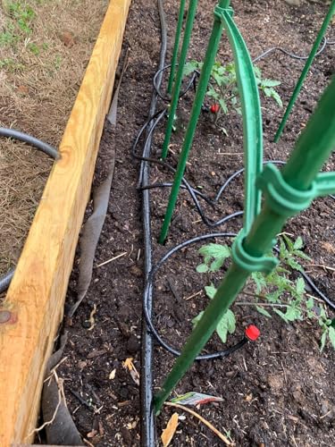 Black Vinyl Tubing 3/4” id - 50 Ft PVC Flexible Plastic Irrigation Hose | Hybrid Hose Transfer Water Air Oil for Pond Fountain Garden, Non-toxic and BPA free - size: ID 3/4 INCH, style: 50 Feet