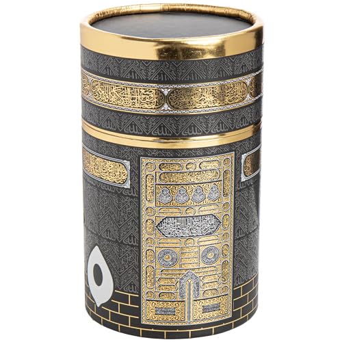 Modefa Islamic Gifts Prayer Mat | Thin Woven Praying Mat Muslim Prayer Rug | Muslim Gifts for Men Ramadan Gifts with Tesbih Prayer Beads | Ottoman Rug with Cylinder Gift Box Set (Blue) - color: Royal Blue