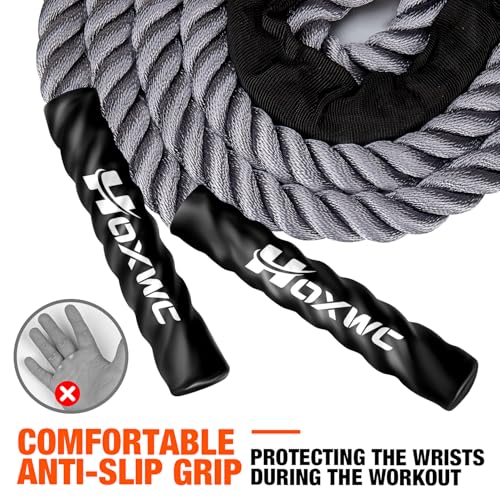 HOXWC Jump Rope, Weighted Jump Rope for Fitness, Heavy Skipping Ropes for Men Women, Home Gym Workout Equipment Set, Suitable for Boxing, Cardio, Training Muscles, Full Body Exercise Weight Loss at Home - style: 2LB