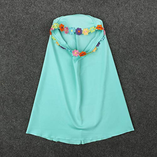Baby Hijab Set Kids Muslim Prayer Kaftan Dress Clothes for Girls Long Sleeve Ramadan Abaya Dress Maxi Islamic Set - color: Green, size: 3-4T